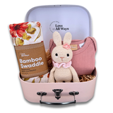 Pure Bliss Blossom & Bows Premium Baby Girl Hamper