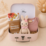 Pure Bliss Blossom & Bows Baby Girl Gift Hamper