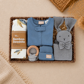Cotton Comfort Deluxe Baby Boy Hamper