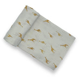Graceful Giraffe Cotton Muslin Swaddle