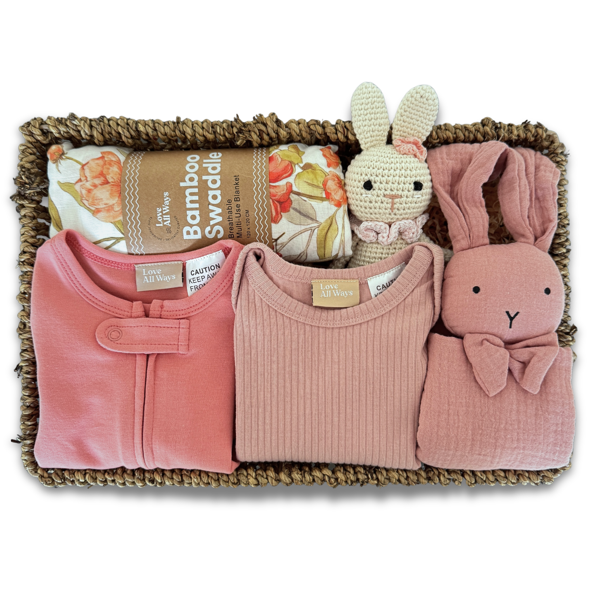 Luxury baby girl hamper Australia in keepsake box