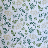Botanical Bamboo Cotton Swaddle