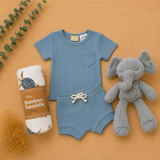 Summer Elephant Classic Baby Boy Hamper