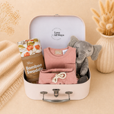 Elephant Classic Organic Baby Girl Gift Hamper