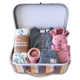 Trendy Button Up Signature Baby Girl Hamper