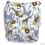 Love All Ways Eco Friendly Modern Cloth Nappy - Safari Animals