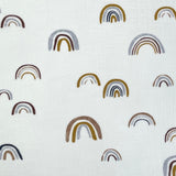 Too Cute Organic Cotton Headband - Peaceful Rainbow