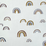 Peaceful Rainbow Cotton Muslin Swaddle