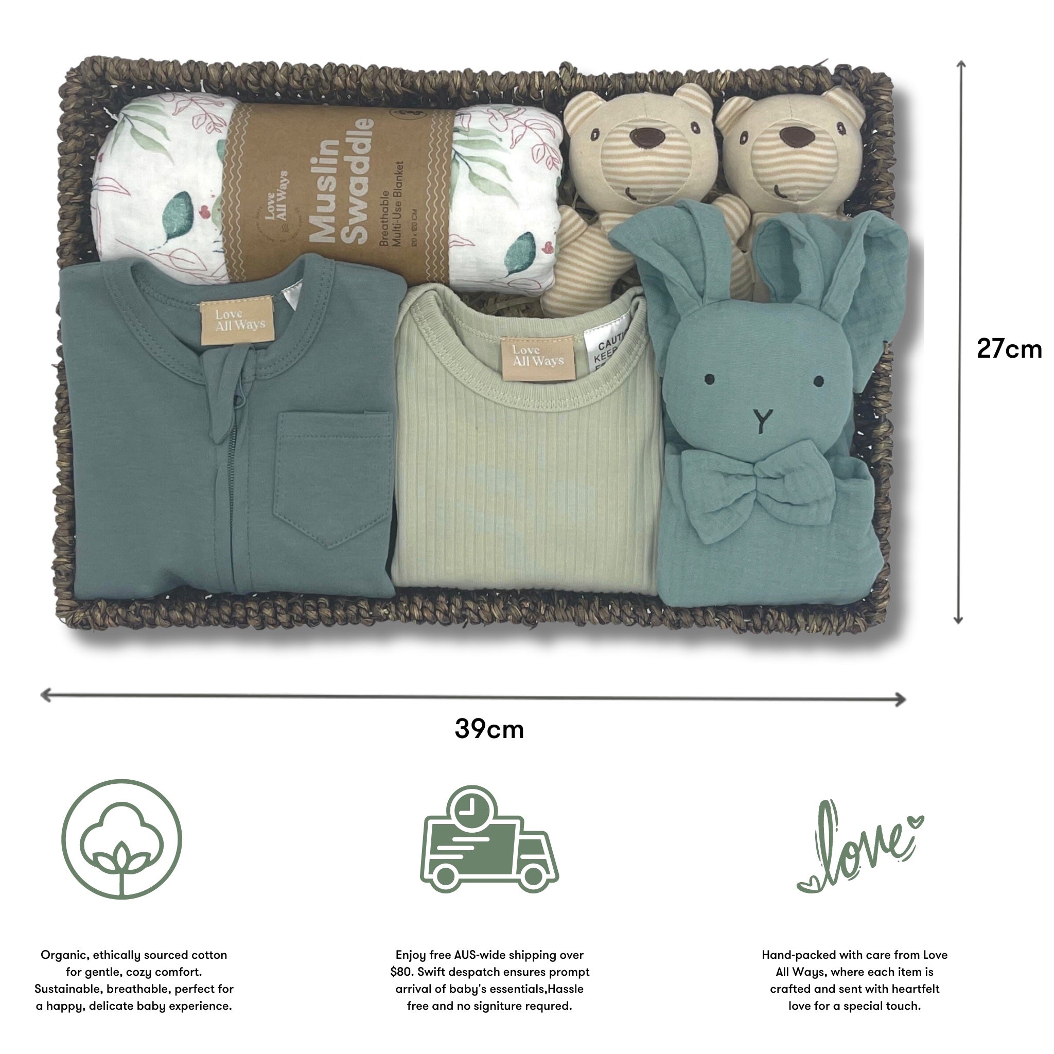 Nurtured Comfort Luxury Baby Hamper