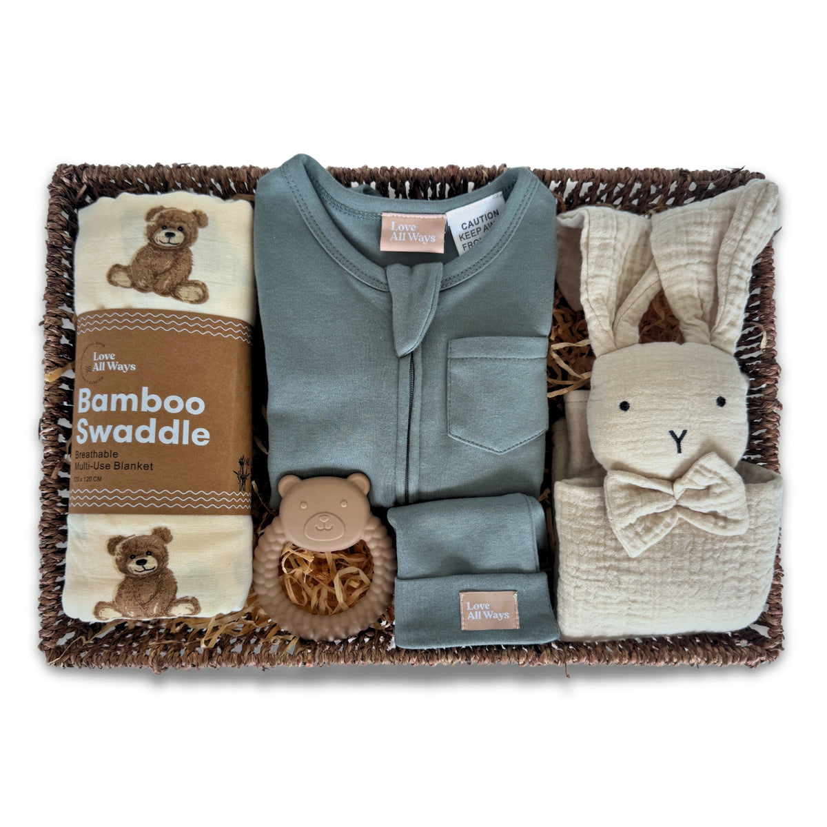 Cotton Comfort Deluxe Baby Hamper