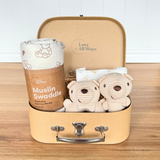 Fun, Old Style Boutique Baby Hamper - Loving Teddy