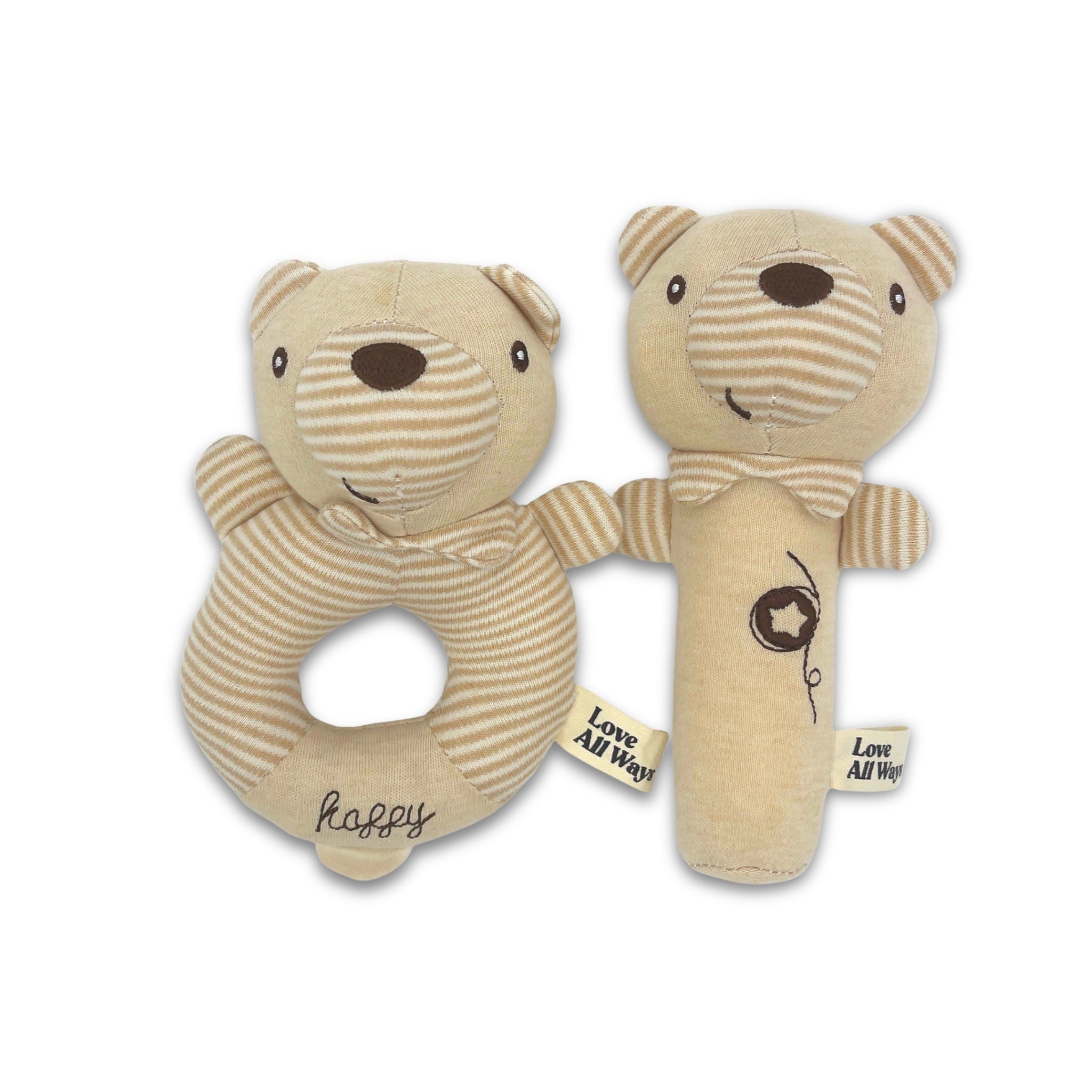 Organic Cotton Baby Rattle Toy: Safe, Soft, and Eco-Friendly Fun