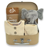 Newborn Baby Neutral Winter Loungewear Gift Hamper - Butter