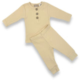 Newborn Baby Neutral Winter Loungewear Gift Hamper - Butter