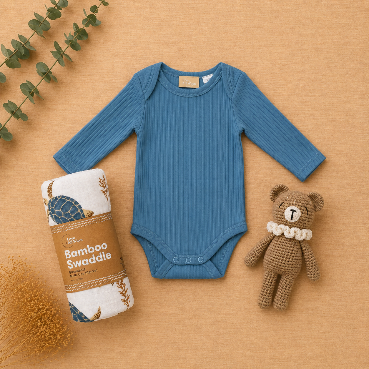 Pure Bliss Classic Baby Boy Hamper