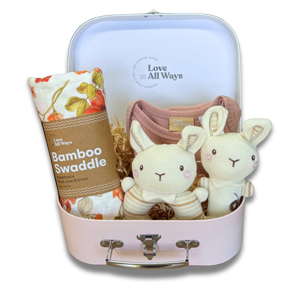 Pure Bliss Classic Baby Girl Hamper