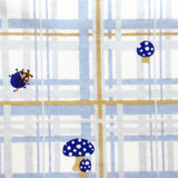 100% Cotton Bandana Bib - Blue Lady Bug