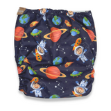 Love All Ways Eco Friendly Modern Cloth Nappy - Space Time back
