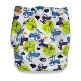 Love All Ways Eco Friendly Modern Cloth Nappy - Baby Dinosaurs back