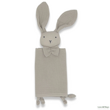 Love All Ways Organic Cotton Bunny Comforter - Soft Beige folded