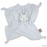 Love All Ways Organic Cotton Bunny Comforter - Pure White size shown