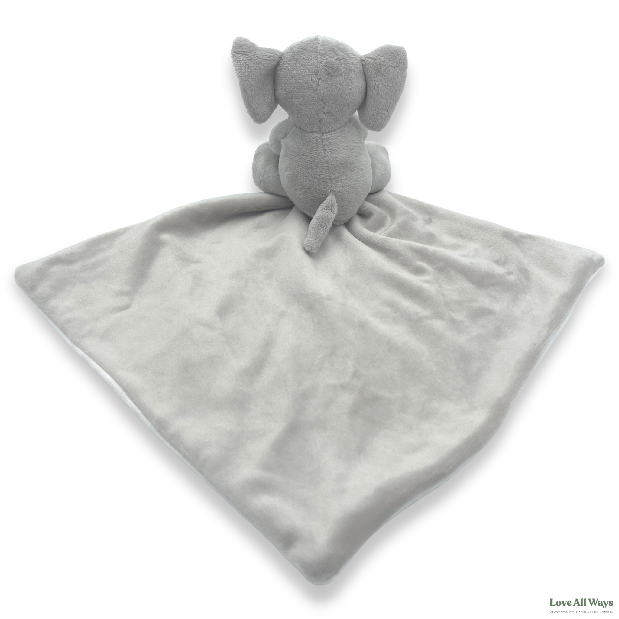 Organic Plush Baby Gift Hamper - Grey Elephant