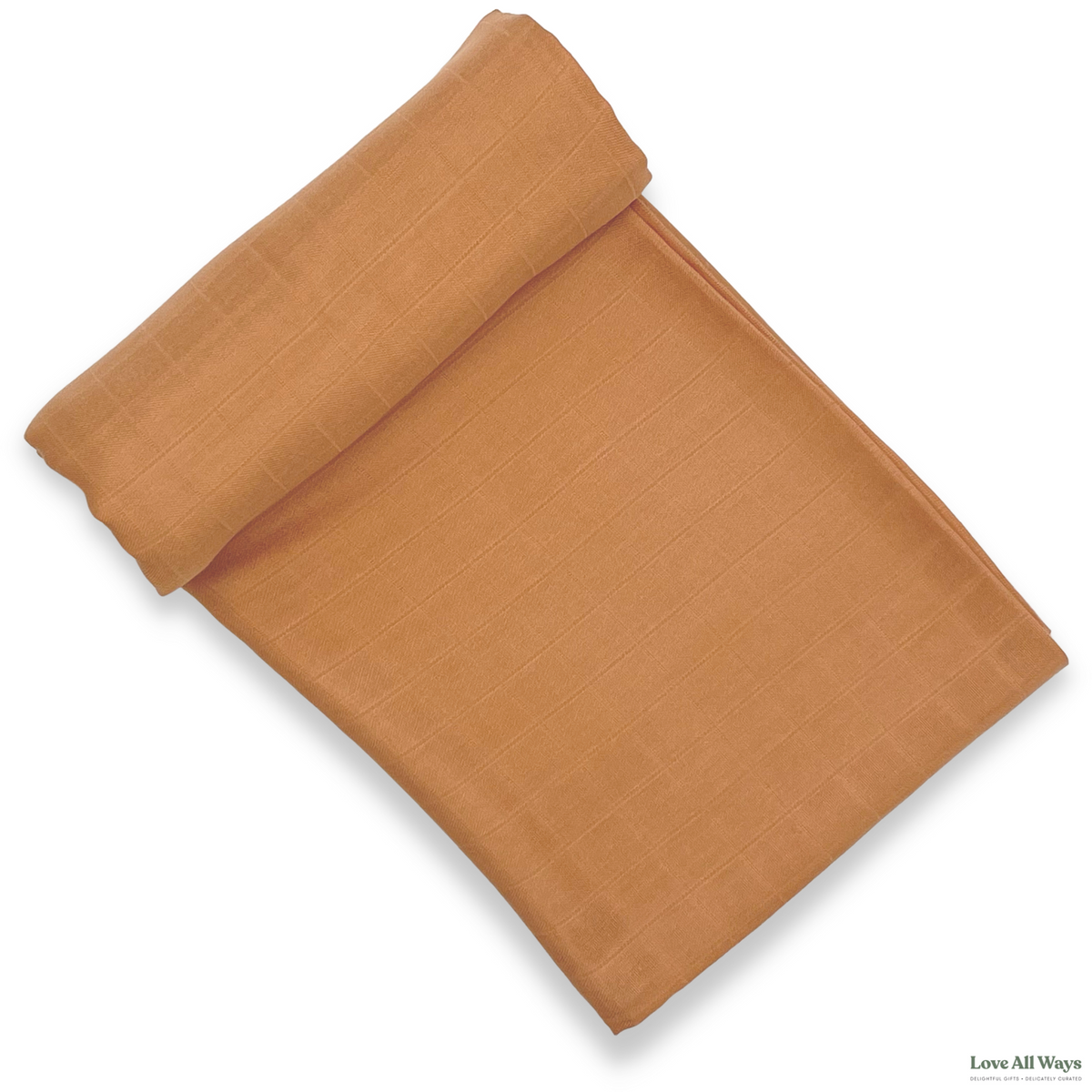Golden Cotton Muslin Swaddle