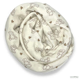 Loving Teddy Cotton Muslin Swaddle