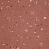 Pink Skies Cotton Muslin Swaddle
