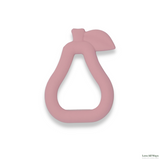 Love All Ways Pear Silicone Teether - Musk