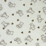 Too Cute Organic Cotton Headband - Loving Teddy